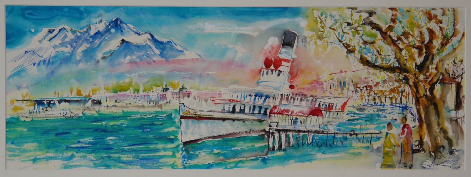 Dampfschiff Willhelm Tell in Luzern