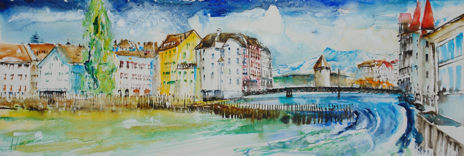 Reusswehr im Zöpfli Luzern