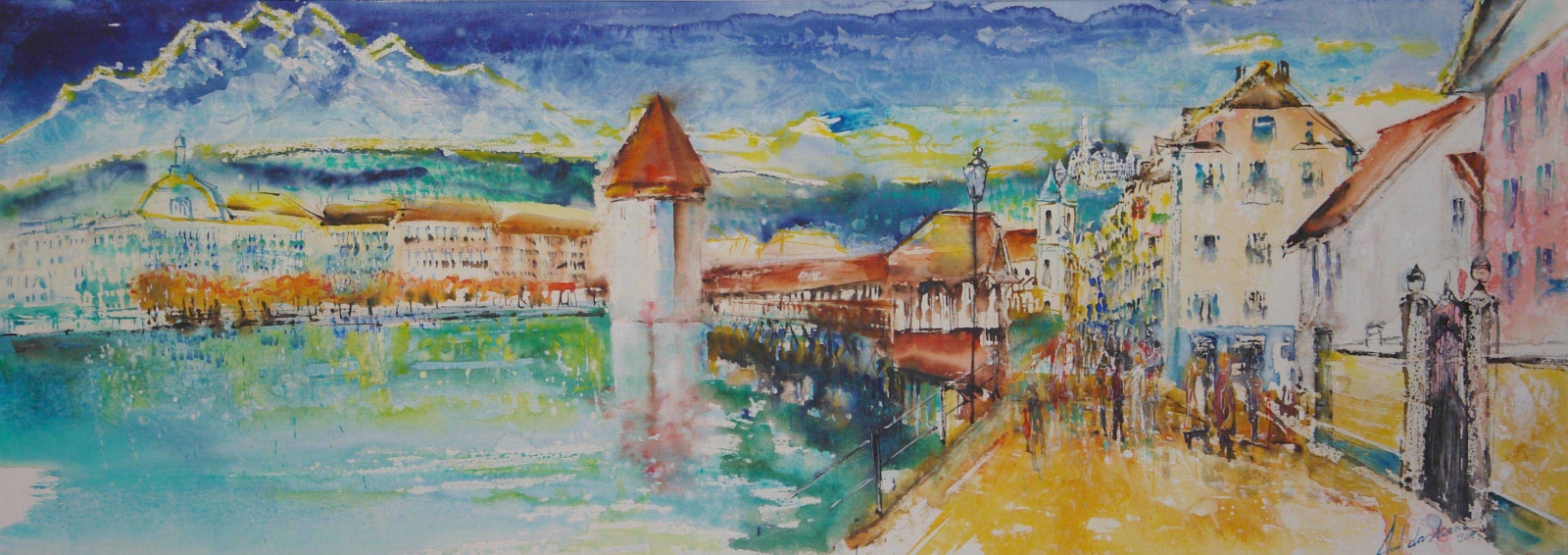 Kapellbrücke und Wasserturm