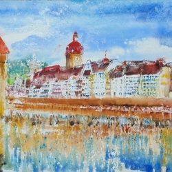 Kapellbrücke Wasserturm Luzern